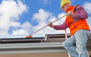 Adwell soft wash roof cleaning